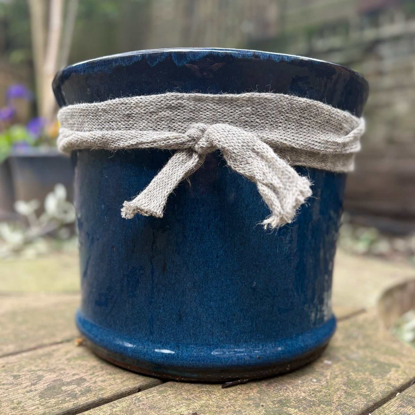 Wool Pot Scarf – Natural Snail & Slug Barrier (5m Roll, 100% British Wool)